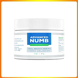 Advanced Numb Lidocaine Pain Relief Cream