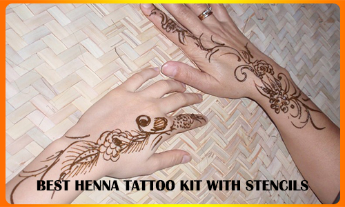 Best Henna Tattoo Kit with Stencils