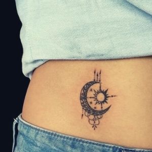 Sun Tattoo | Best Tattoo Ideas for Women