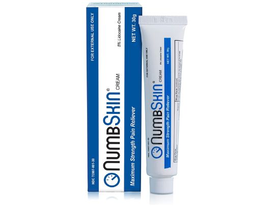 Numbskin Numbing Cream 5% Lidocaine Topical Anesthetic