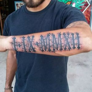 Numerals Tattoos