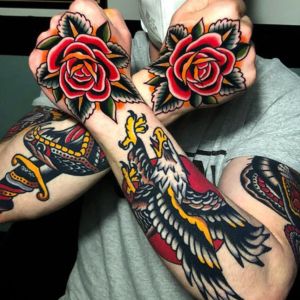 best American traditional tattoo artist
