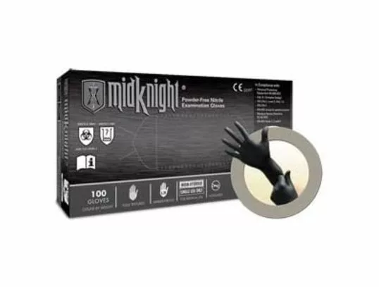 Microflex MidKnight MK-296 Nitrile Gloves | Best Gloves For Tattooing