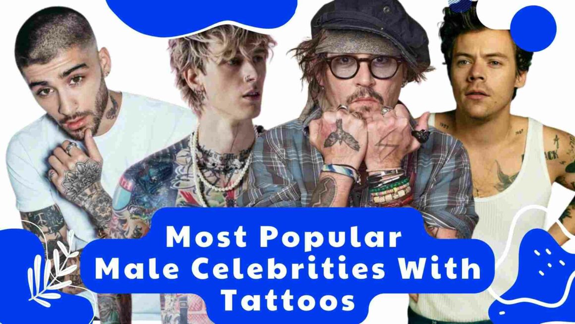 Most Popular Male Celebrities With Tattoos