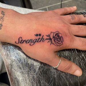 hand tattoo strength