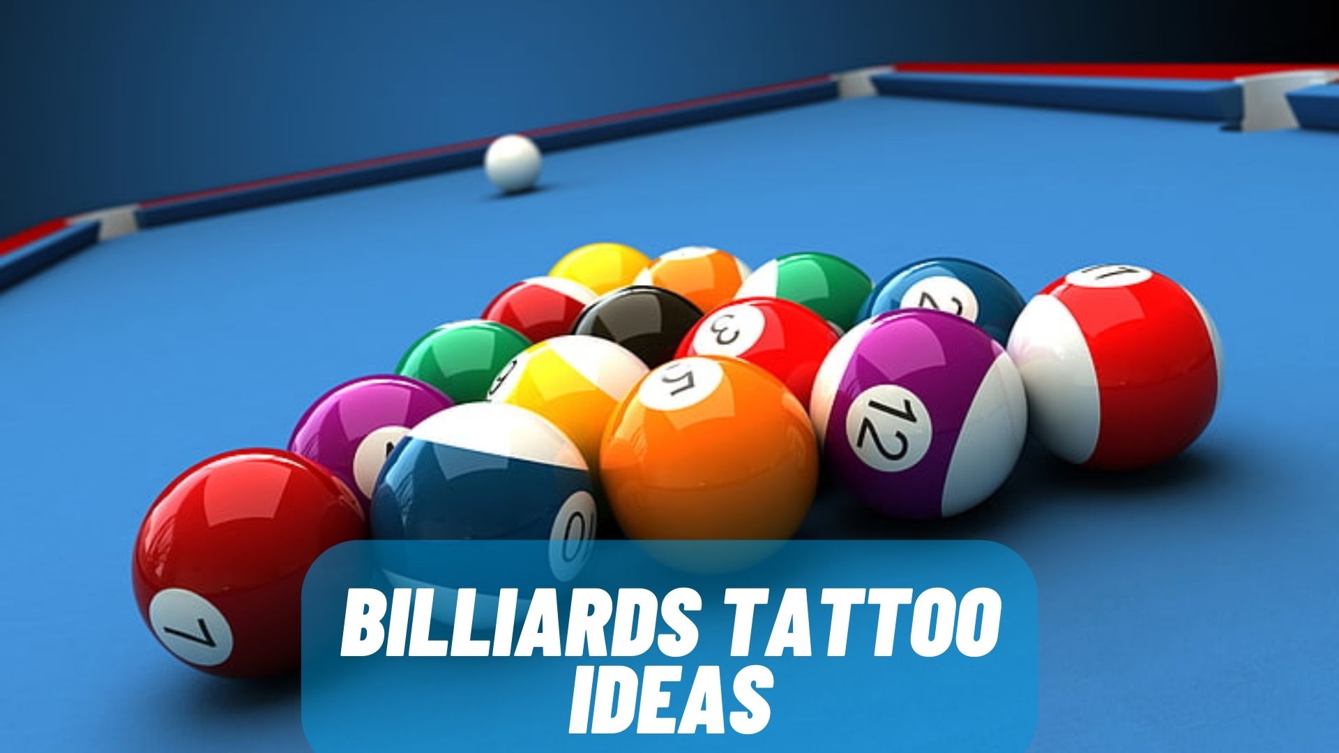 Interesting Billiards Tattoo Ideas 
