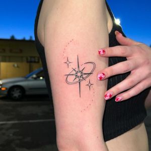 girl sparkle tattoo
