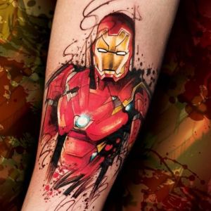 infinity ironman tattoo