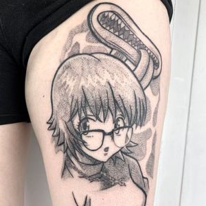 sketch style shizuku tattoo