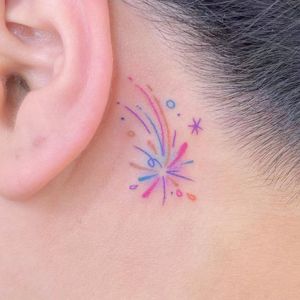 small sparkle tattoo