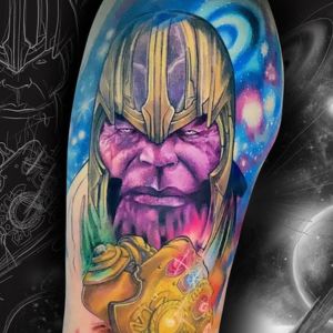 thanos infinity Marvel Tattoo Ideas