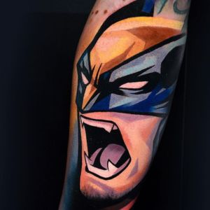wolverine arm tattoo