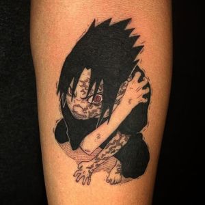 Angry Sasuke Curse Mark Tattoo Meaning