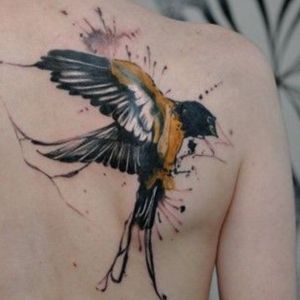 back color sparrow tattoo