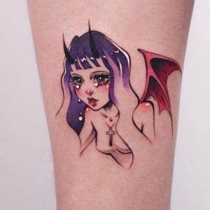 best anime succubus tattoo