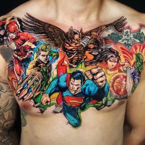 best justice league tattoo