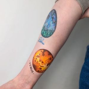best planet tattoo