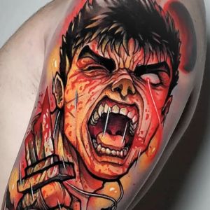color guts tattoo
