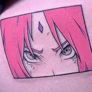 eye sakura tattoo
