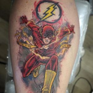 fastest man alive the flash tattoo