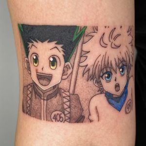 gon and kilua manga tattoo