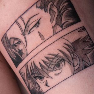 hisoka and kilua manga tattoo