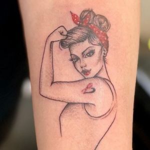 iconic women Strength tattoo
