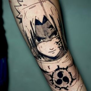 sasuke tattoo anime