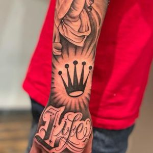 Arm Rolex tattoo for men