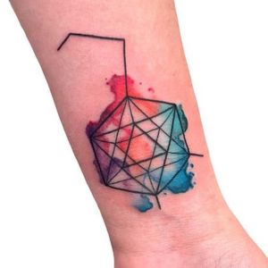 abstract dopamine tattoo prism