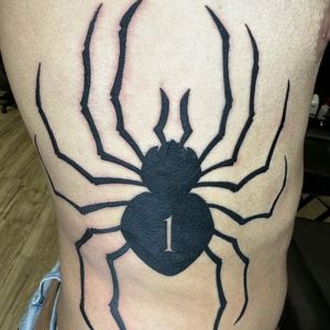 number one hunter hunter spider tattoo