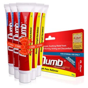 Dr. Numb 5% Lidocaine Topical Anesthetic Numbing Cream