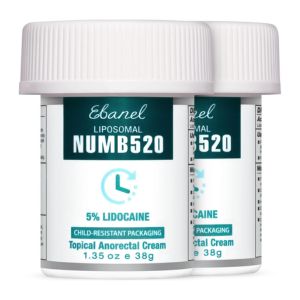 Ebanel 5% Lidocaine Topical Numbing Cream