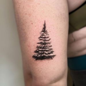 Tree Christmas Sleeve Tattoo