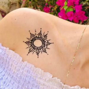shoulder Henna Tattoo