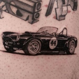 Cobra Classic car tattoo