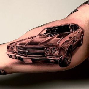 SS Muscle car tattoo ideas